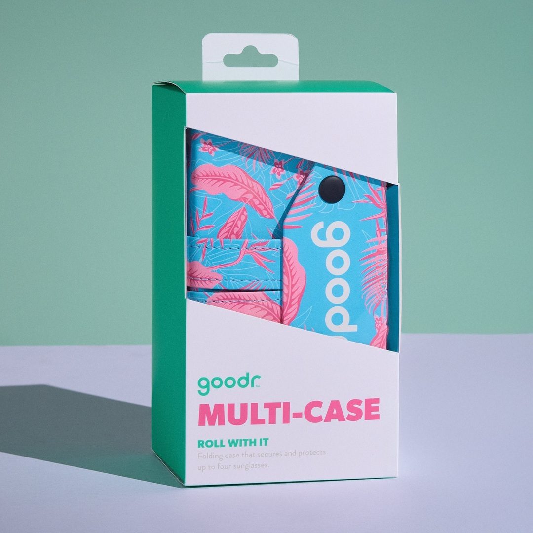 "Roll With It” Multi Sunglasses Case