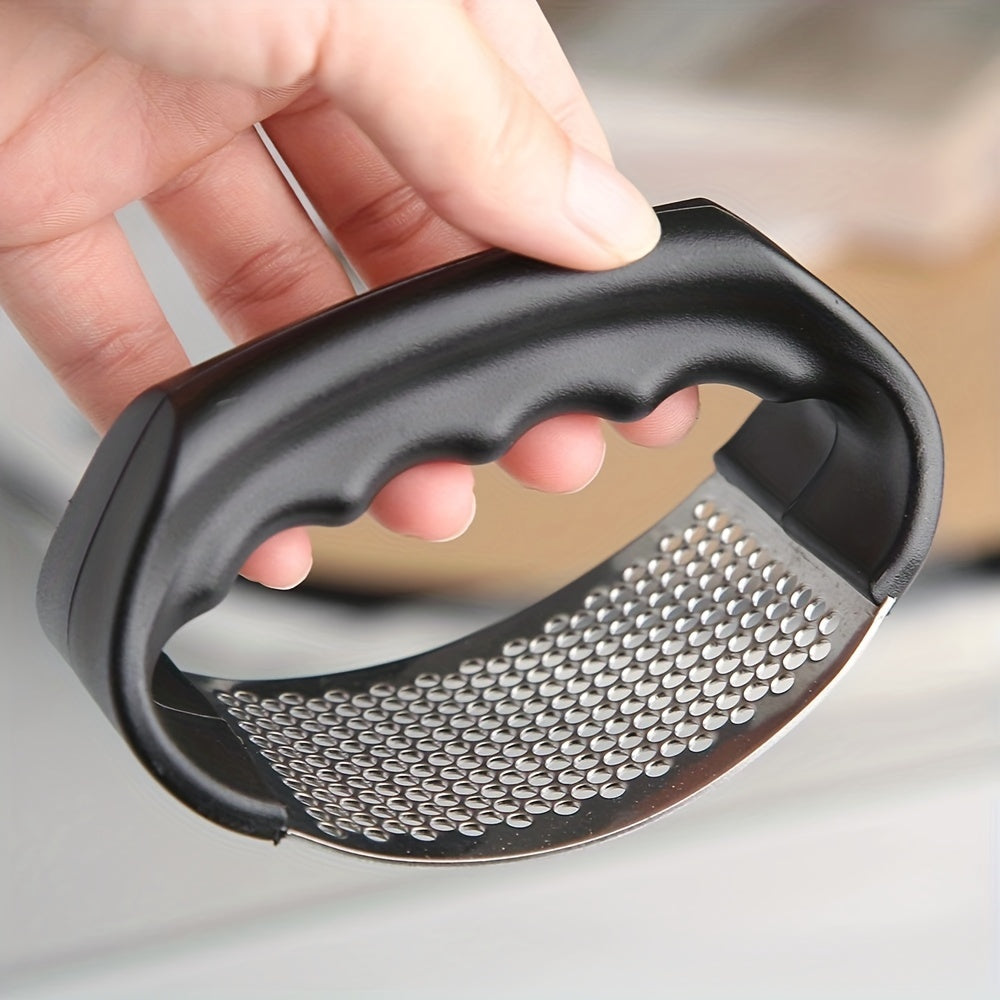 Stainless Steel Manual Garlic Crusher Chopper