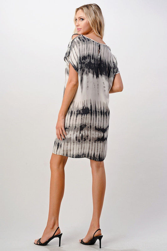 Short Sleeve Tie-Dye Shift Dress | Apparel | Kitchen + Metal