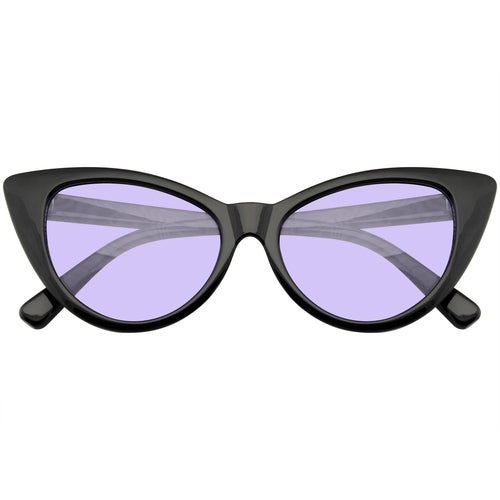 Retro 1990's Black Cat Eye Women's Sunglasses