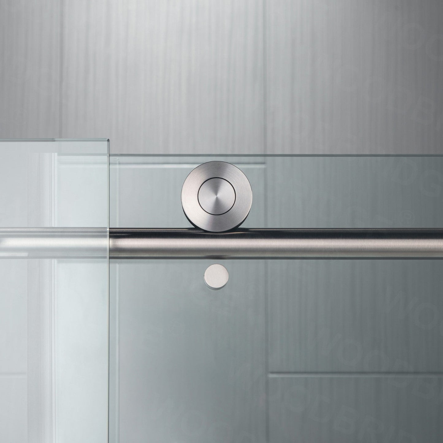 WOODBRIDGE Frameless Shower Doors 56-60" Width x 76"Height with 3/8"(10mm) Clear Tempered Glass