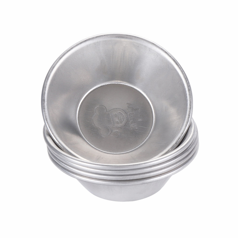 5pcs Practical Egg Tart Aluminum Cupcake Cookie