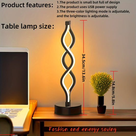 Creative LED Desk Lamp Stylish Durable Nightlight