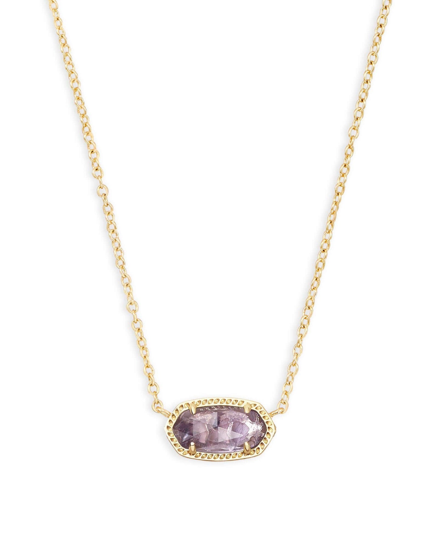 Kendra Scott Elisa Pendant Necklace - 14k Gold Plated Delicate Fashion Jewelry for Women