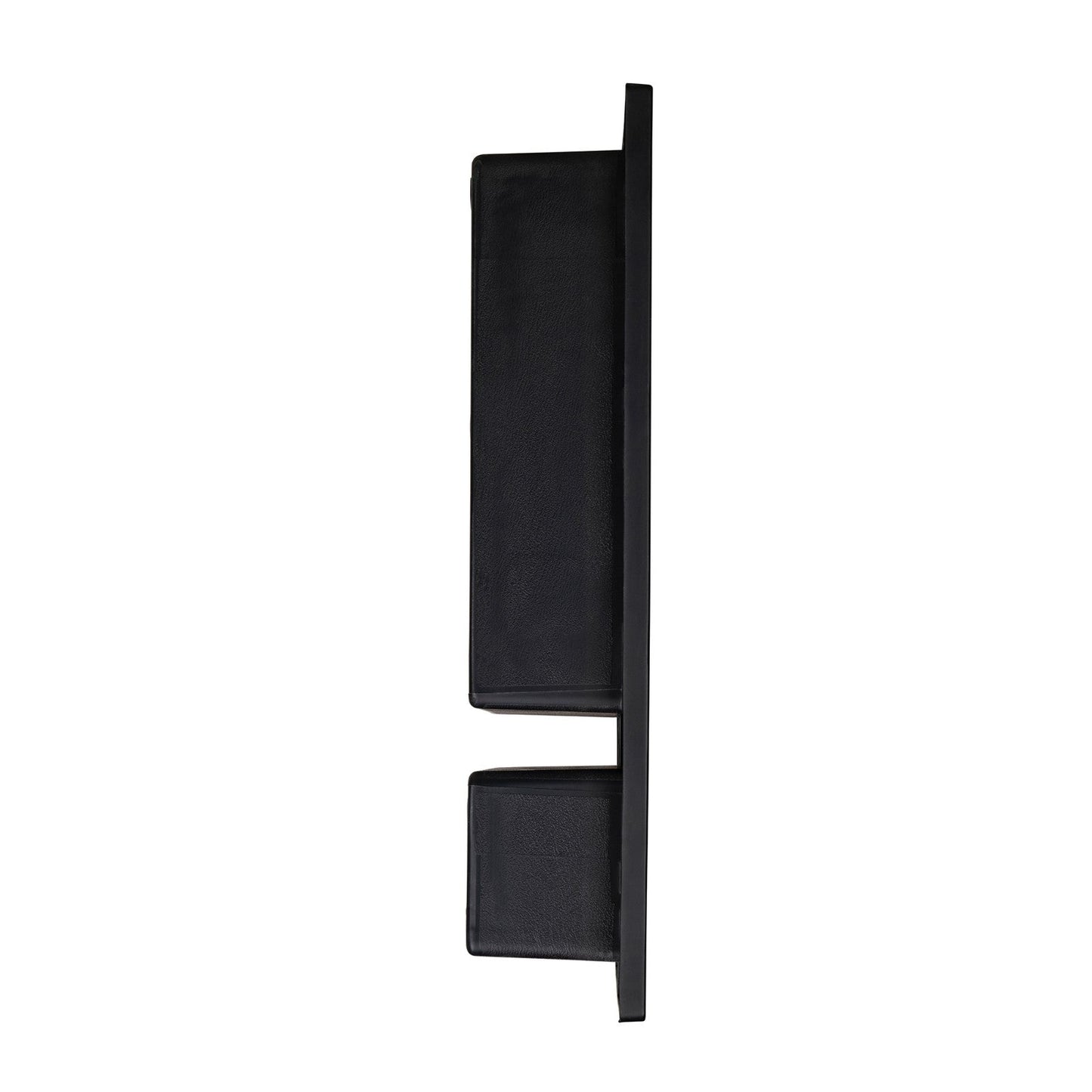 WOODBRIDGE SW1620D Shampoo/Soap Double Niche, Black