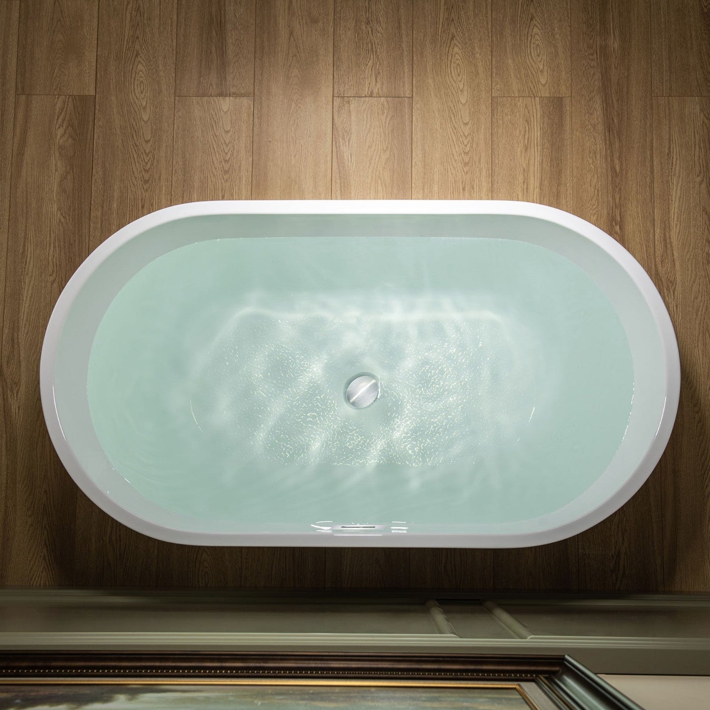 WOODBRIDGE 48" Acrylic Freestanding Bathtub Contemporary Soaking Tub