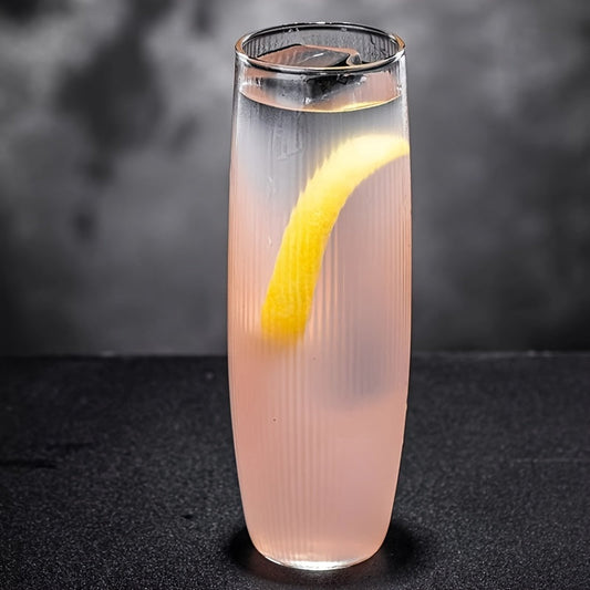 Vibrant Striped Cocktail Glasses - Insulated, Reusable, and