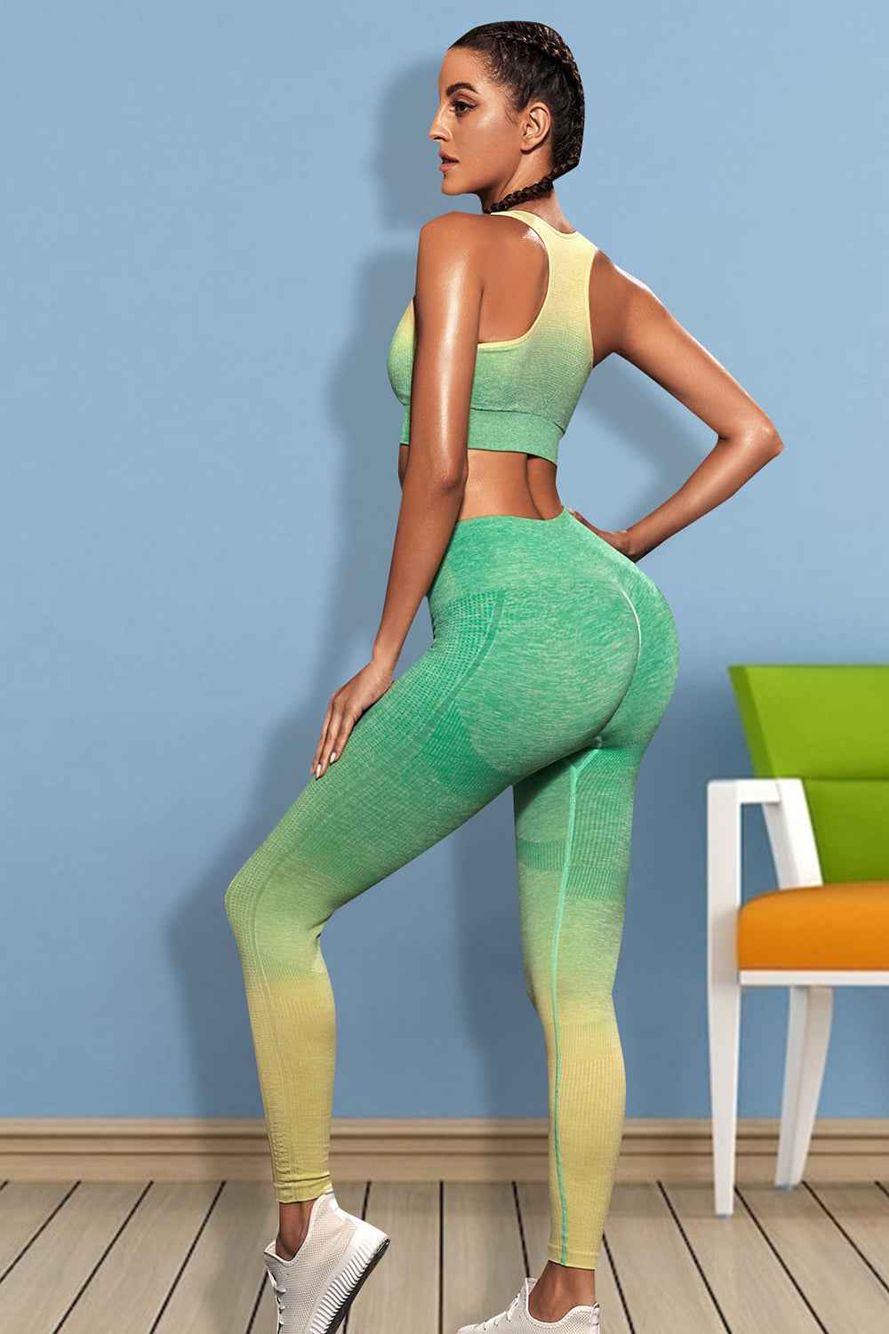 Gradient Sports Tank Leggings for Active Lifestyle