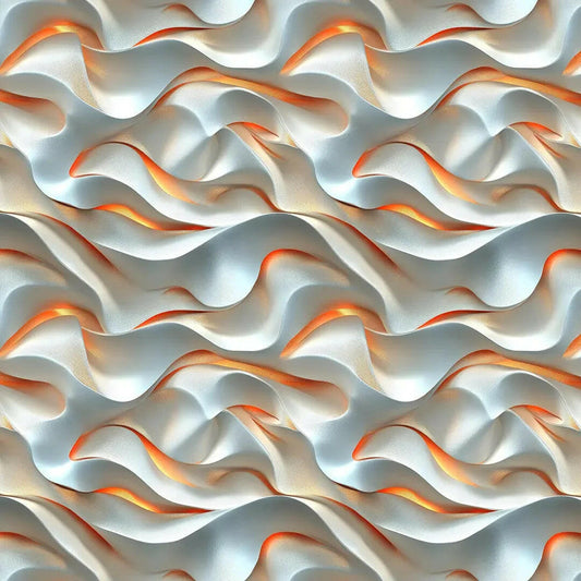 Molten Pearl and Amber Flow