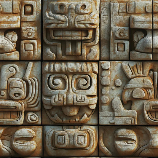 Ancient Temple Stone Carvings