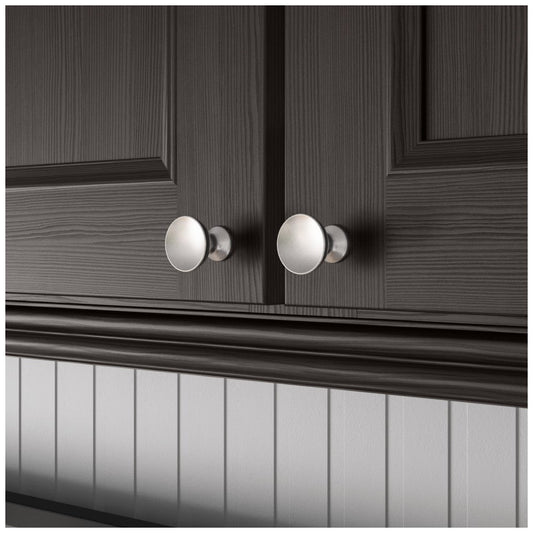 1-1/16" Diameter Polished Chrome Rae Cabinet Knob