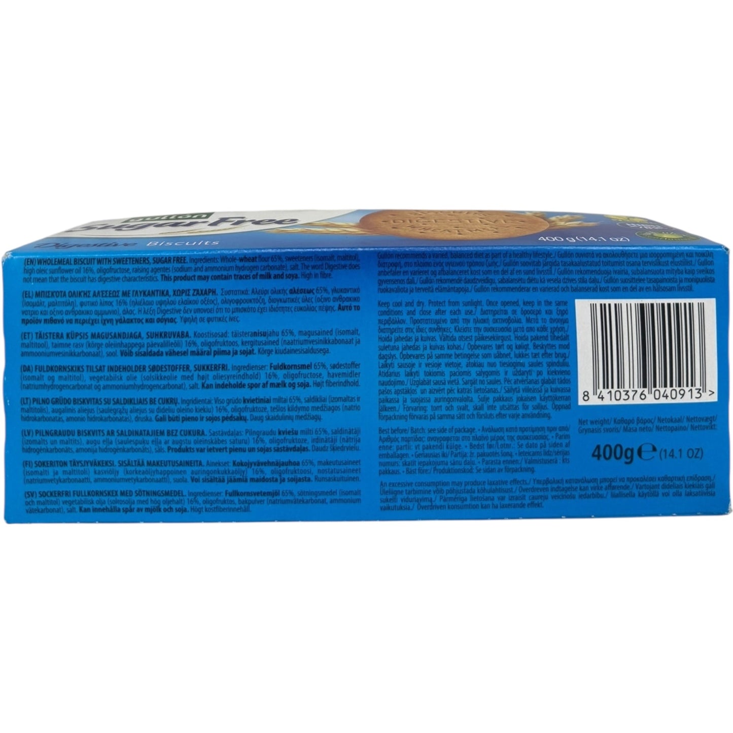 Gullon Sugar-Free Digestive Biscuits - Healthy Digestive Snacks for Guilt-Free Indulgence