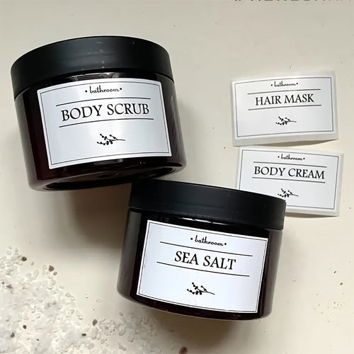 Elegant 300ml Bathroom Jar Set Store Bath Essentials with Style