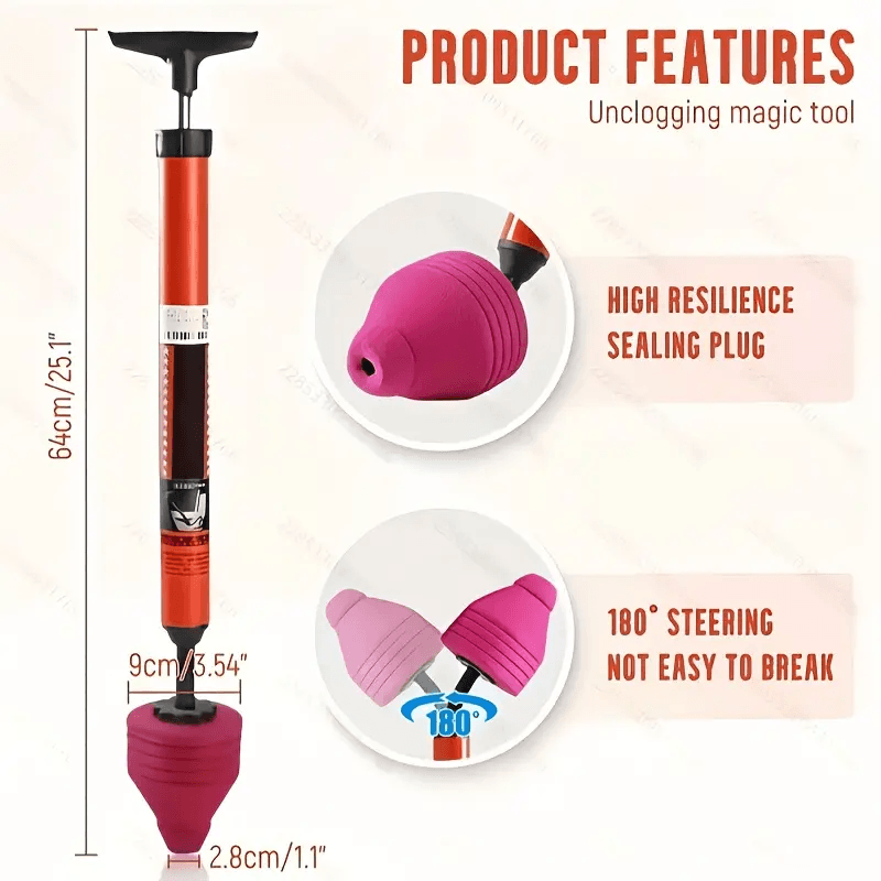 Plunge-Free Power Shot – Unclog Toilets in Seconds!