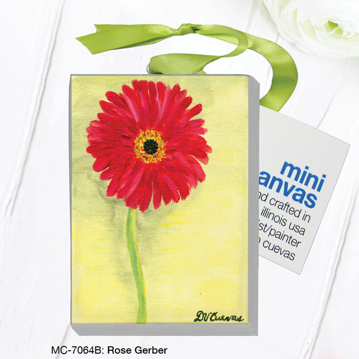 Rose Gerber, Mini Canvas (MC-7064B)