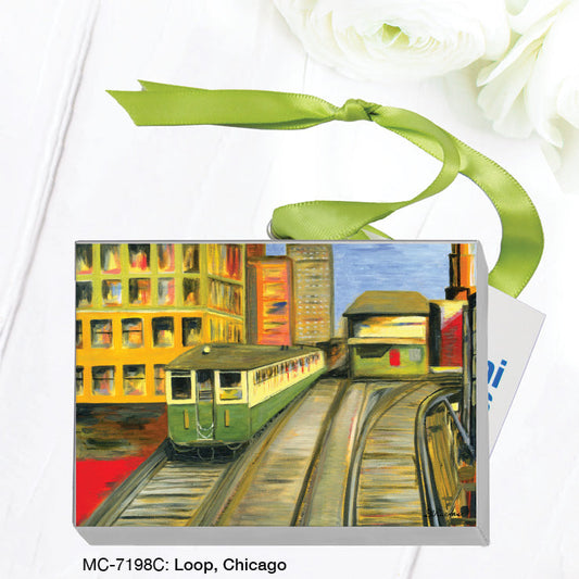 Loop, Chicago, Mini Canvas (MC-7198C)
