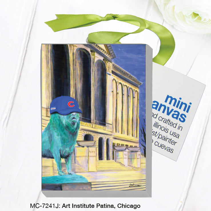 Art Institute Patina, Chicago, Mini Canvas (MC-7241J)