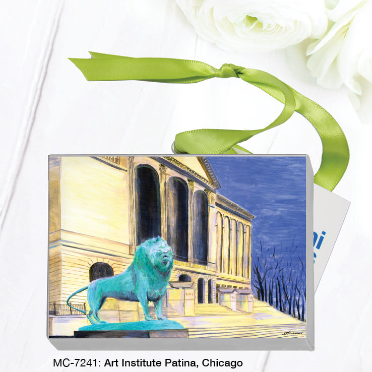 Art Institute Patina, Chicago, Mini Canvas (MC-7241A)