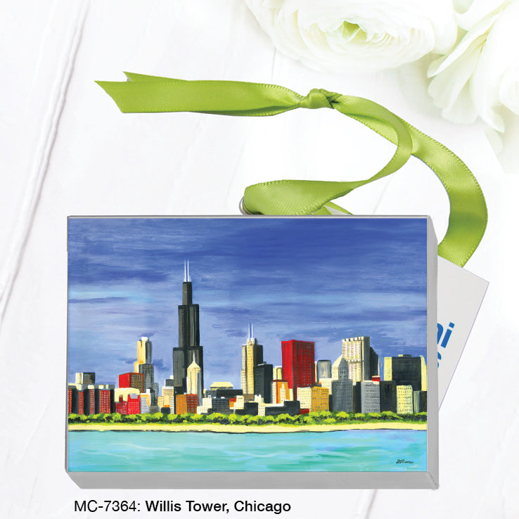 Willis Tower, Chicago, Mini Canvas (MC-7364B)