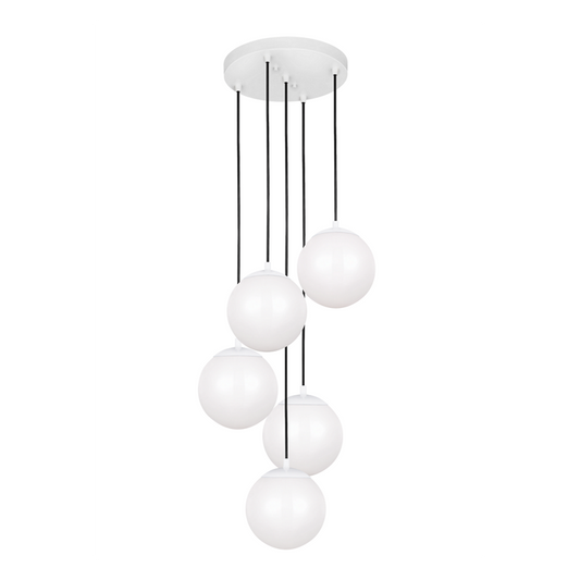 5-Light Multi Port Round Canopy