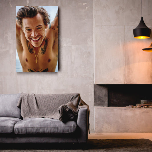 Harry Styles Canvas – Pop Singer Wall Art for Home Decor