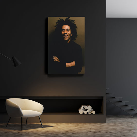 Bob Marley Canvas – Reggae Legend Wall Art for Home Decor