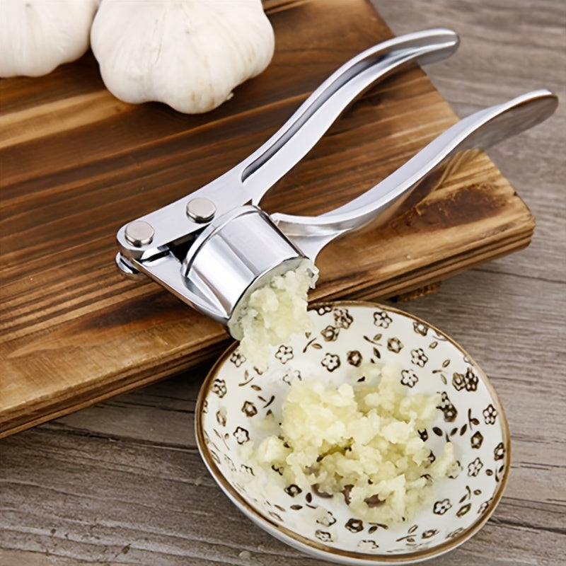 Durable Zinc Alloy Garlic and Ginger Press Manual Use