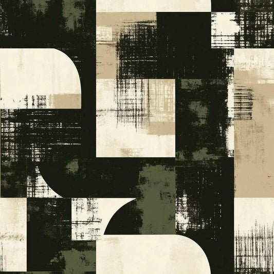 Urban Relic Geometric Wallpaper