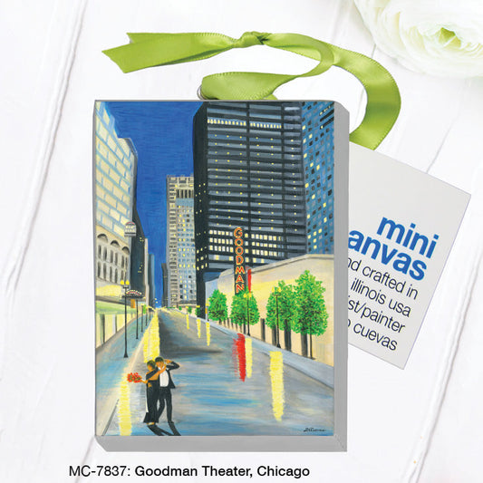 Goodman Theater, Chicago, Mini Canvas (MC-7837C)