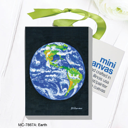 Earth, Mini Canvas (MC-7867A)