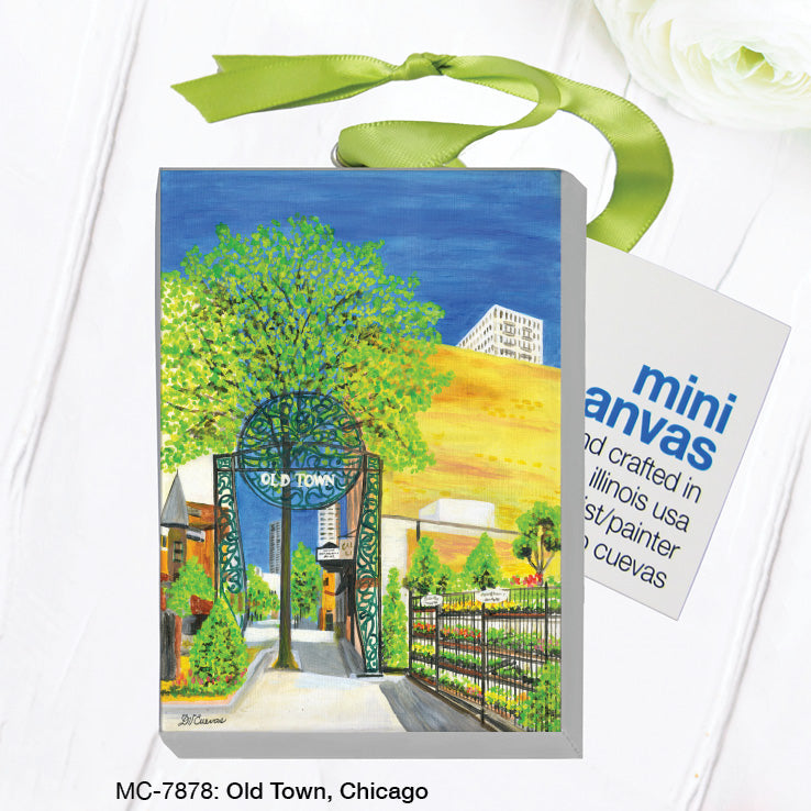 Old Town, Chicago, Mini Canvas (MC-7878A)