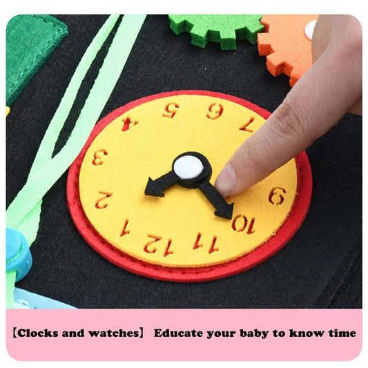 Montessori Felt Learning Board