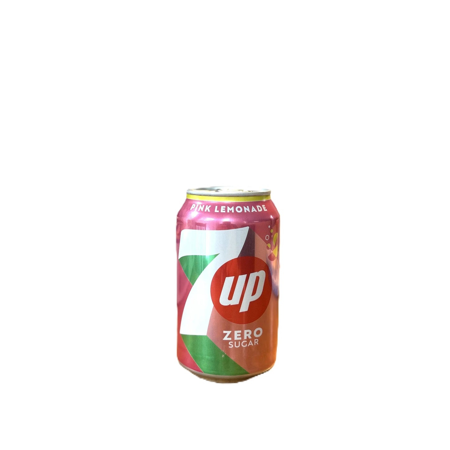 7UP Pink Lemonade – Sparkling Citrus Soda 330ml Can (UK Edition)