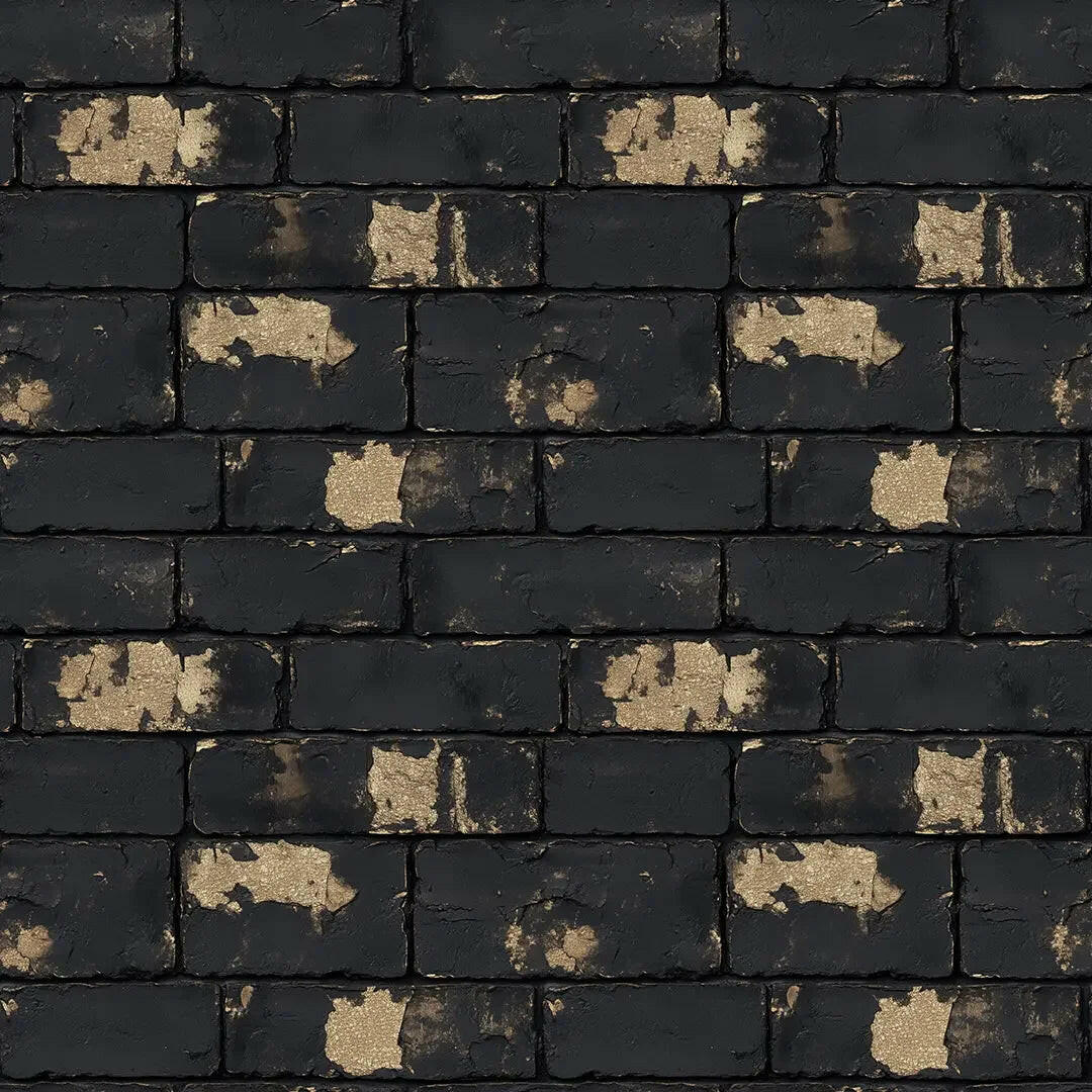 Gilded Noir Brick