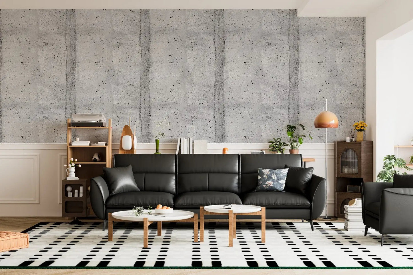Raw Industrial Concrete Wall