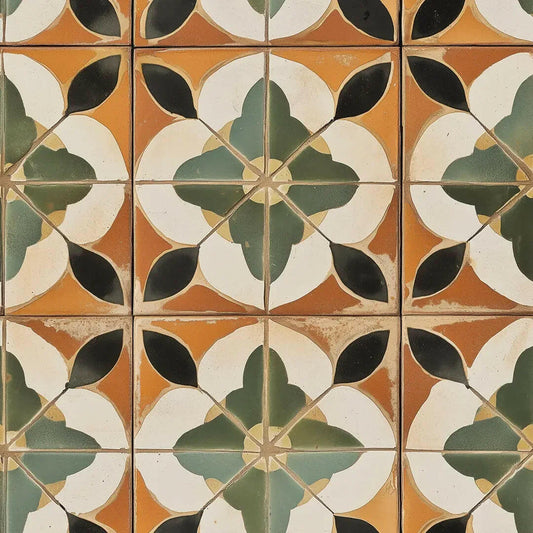 Catalan Sunburst Tile