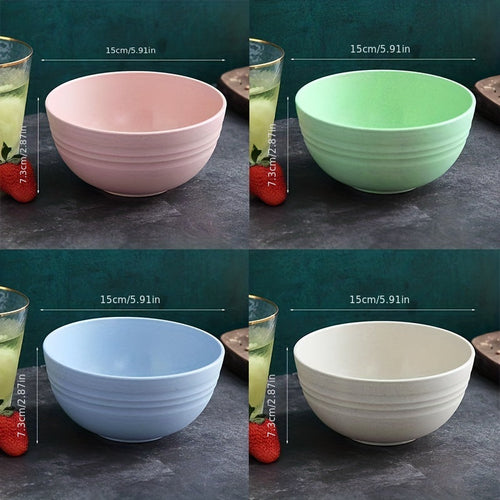 4Pack NonStick Lead Free Macaron Bowls Versatile Durable | Bowls | Under $100 | Kitchen + Metal