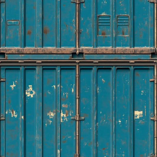 Weathered Portside Cargo Stack