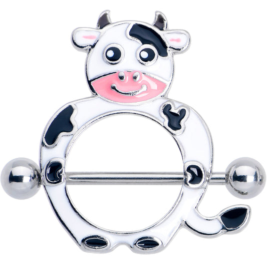 14G 9/16 Moo Cow Nipple Shield Set