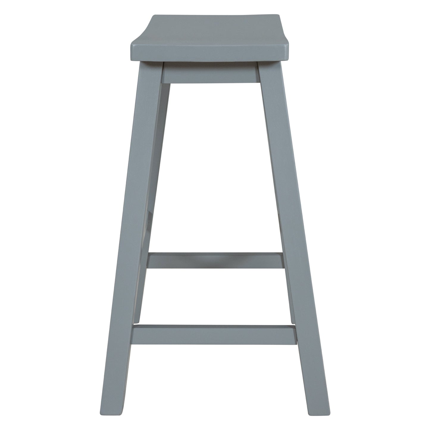 Farmhouse Rustic 2-piece Counter Height Wood Kitchen Dining Stools | Home Decor | Kitchen + Metal