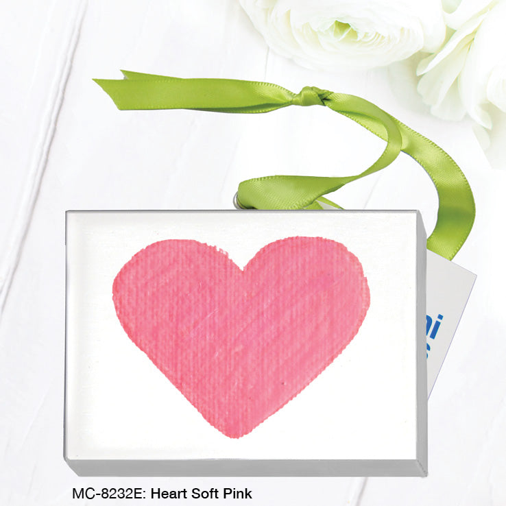 Heart Soft Pink, Mini Canvas (MC-8232E)