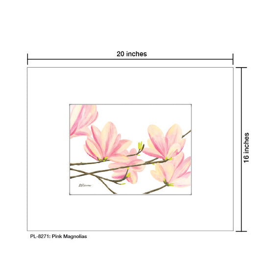 Pink Magnolias, Print (#8271B)