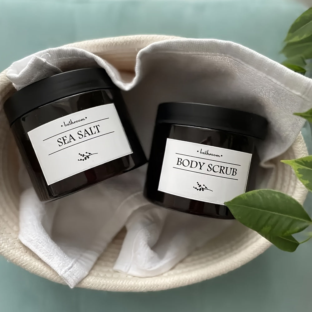 Elegant 300ml Bathroom Jar Set Store Bath Essentials with Style