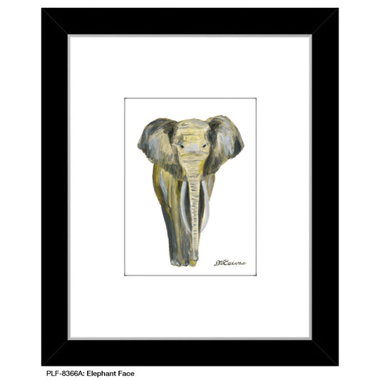 Elephant Face, Print (#8366A)