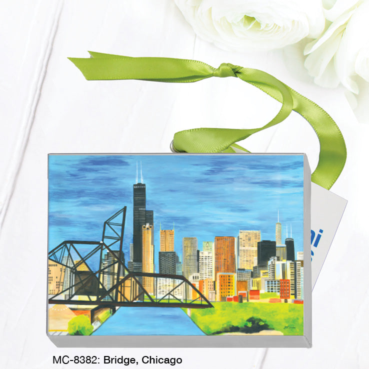 Bridge, Chicago, Mini Canvas (MC-8382C)