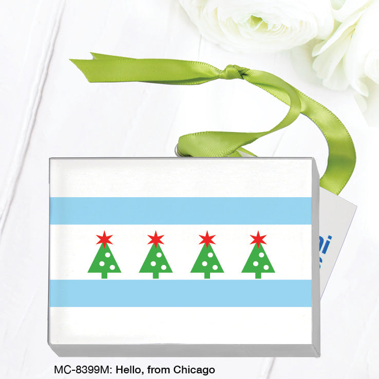 Hello, from Chicago, Mini Canvas (MC-8399M)