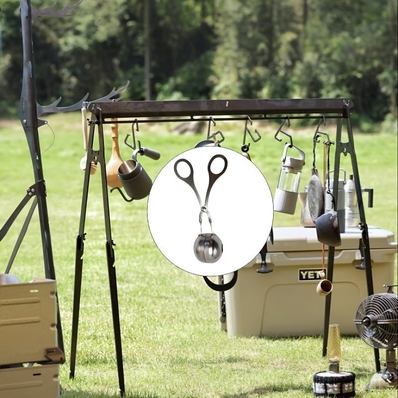 Effortless NonStick Stainless Steel Meatball Maker for Camping