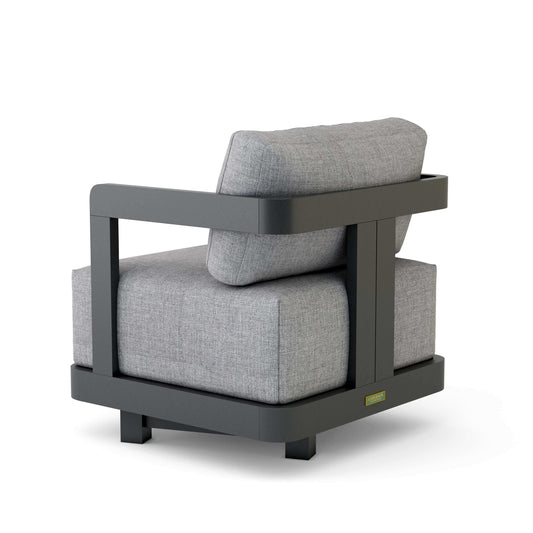 Granada Aluminum Swivel Armchair