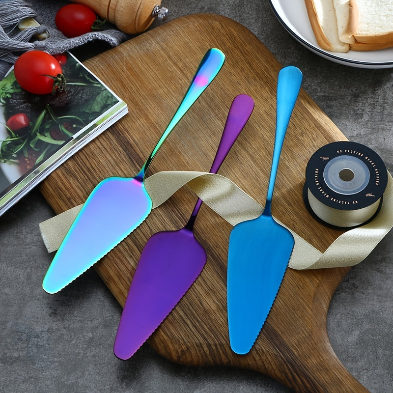 Stainless Steel Cake Shovel with Serrated Edge Tool