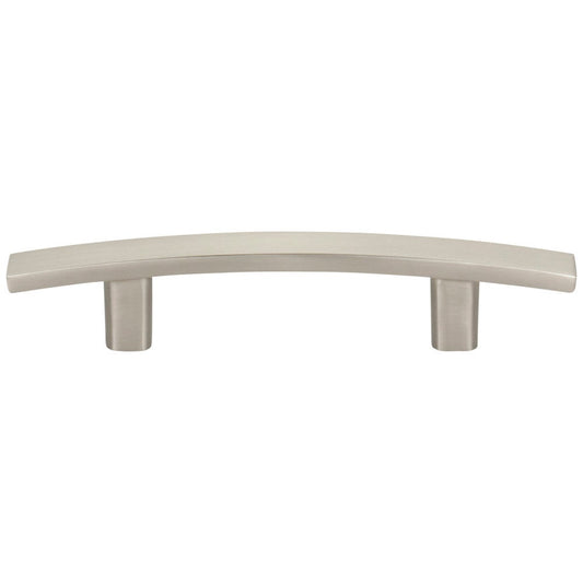3" Center-to-Center Satin Nickel Square Thatcher Cabinet Bar Pull